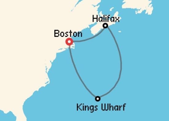 Itinerario del Crucero Norteamérica y Canadá desde Boston Norwegian Cruise Line
