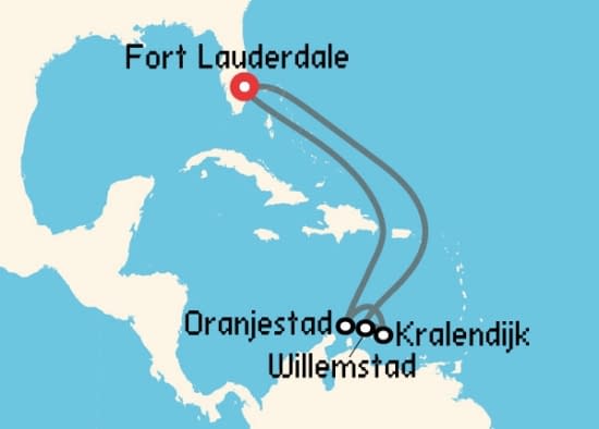 Itinerario del Crucero Caribe desde Fort Lauderdale Celebrity Cruises